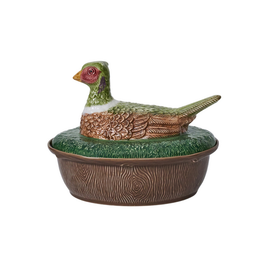 Juliska Forest Walk Pheasant Baker with Lid
