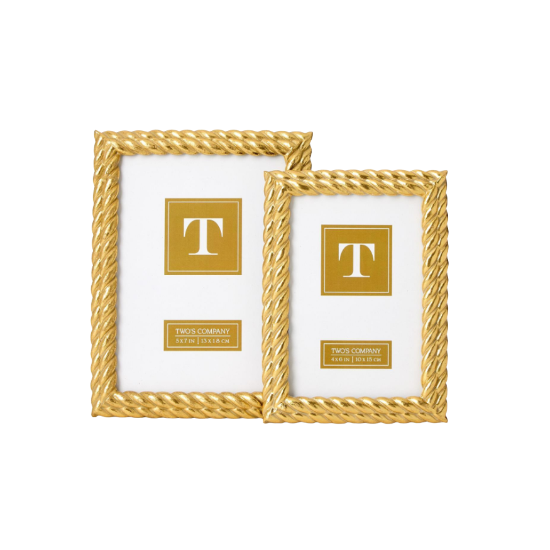 Gold Double Rope Frames