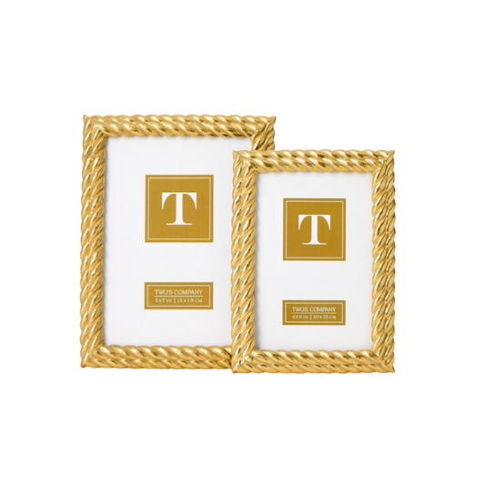 Gold Double Rope Frames