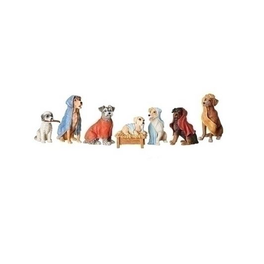 Canine Nativity Set