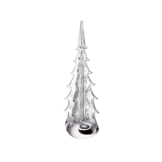 Simon Pearce Crackle Four Sided Evergreen - 16 inch