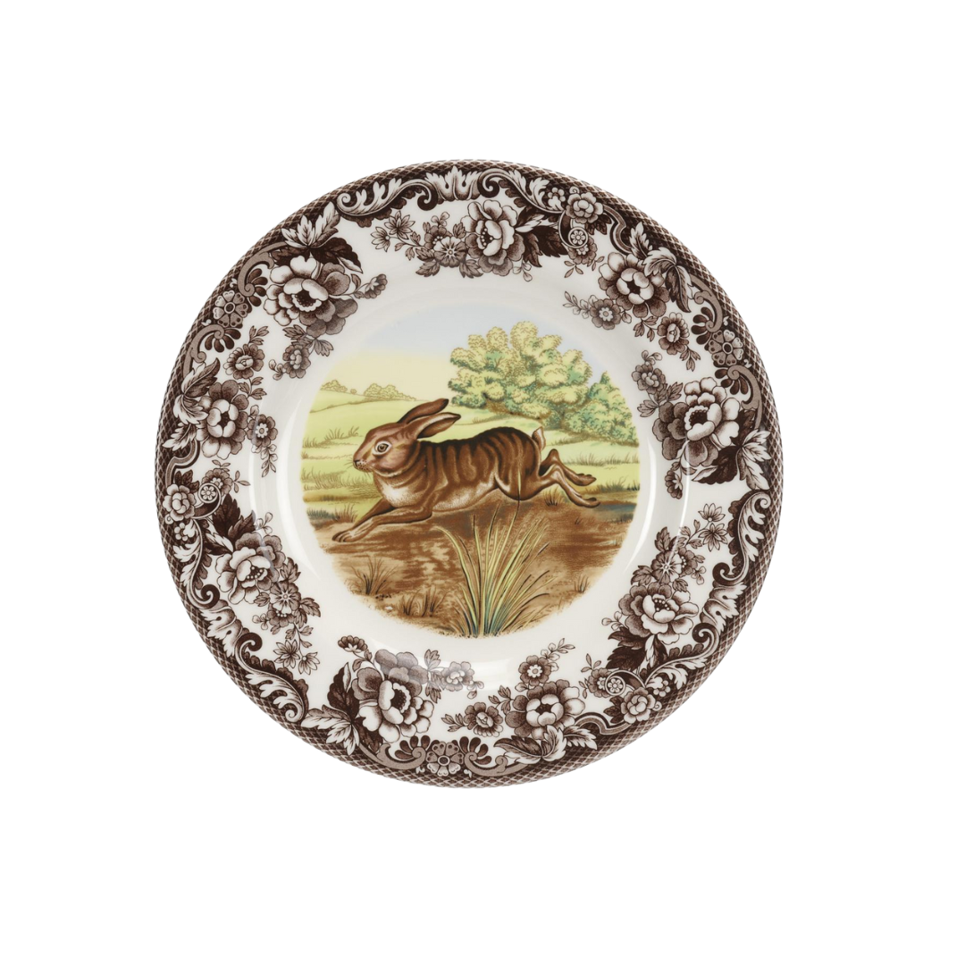 Spode Woodland Dinner Plate 10.5"- Rabbit