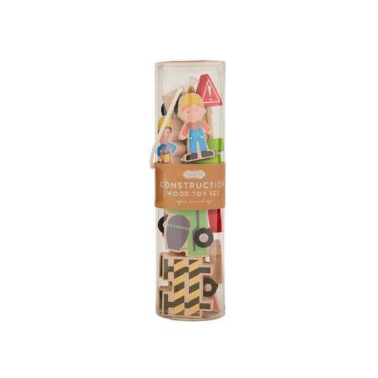 Construction Wood Toy Set
