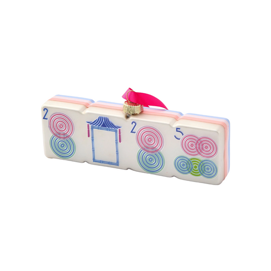 Oh My Mahjong 2025 Luminaire Ornament
