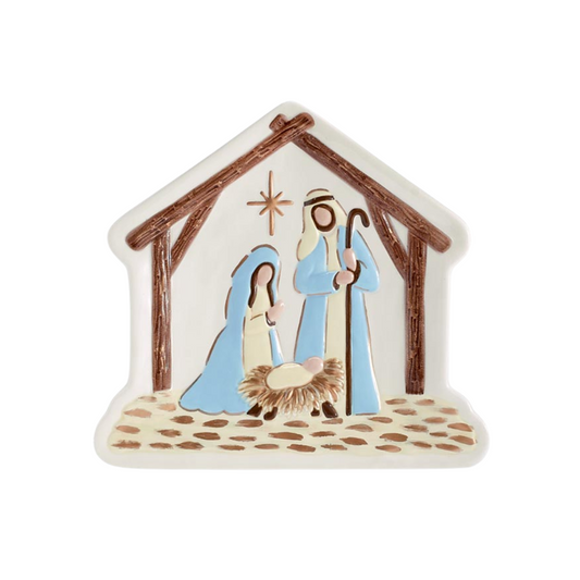 Humble Hope Holy Family Ceramic Plate