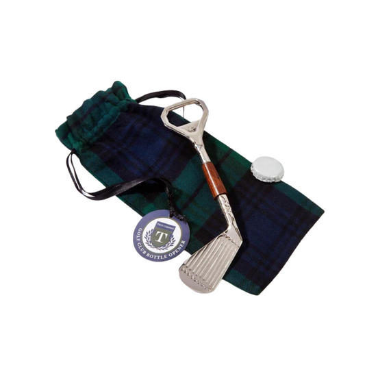 Golf Club Bottle Opener in Gift Pouch