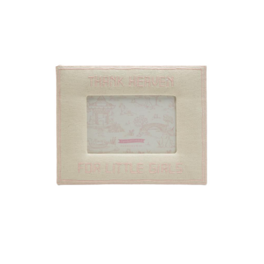 Thank Heaven for Little Girls Photo Frame - 4x6
