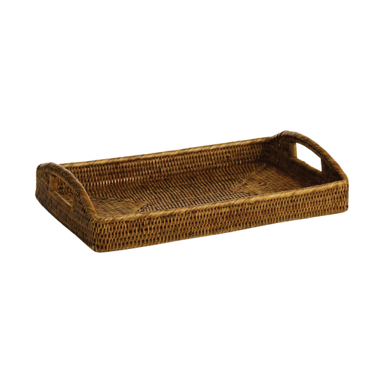 Napa Burma Rattan 16" Morning Tray