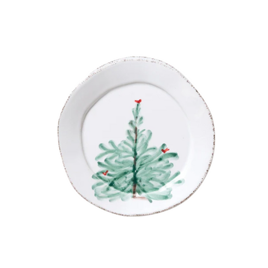 Vietri Lastra Holiday Canape Plate