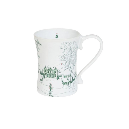 Juliska Country Estate Winter Frolic Mug - Evergreen