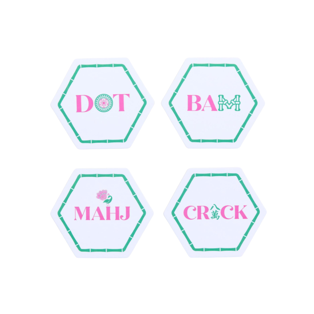 Let's Maj Set of 24 Heavyweight Paper Coasters