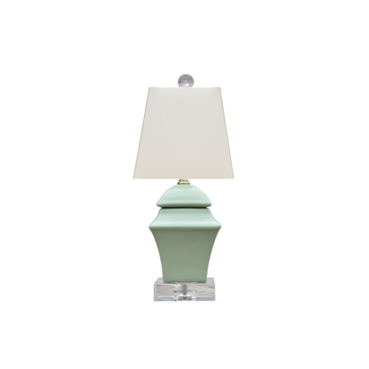 Porcelain Jade Green Mini Lamp