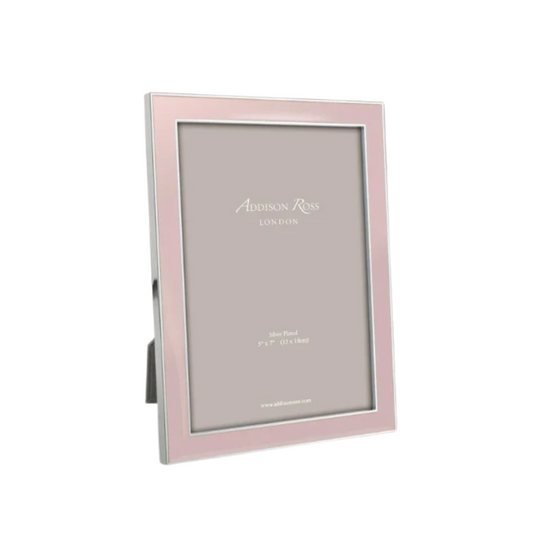 Addison Ross Light Pink Enamel Frame - 4x6