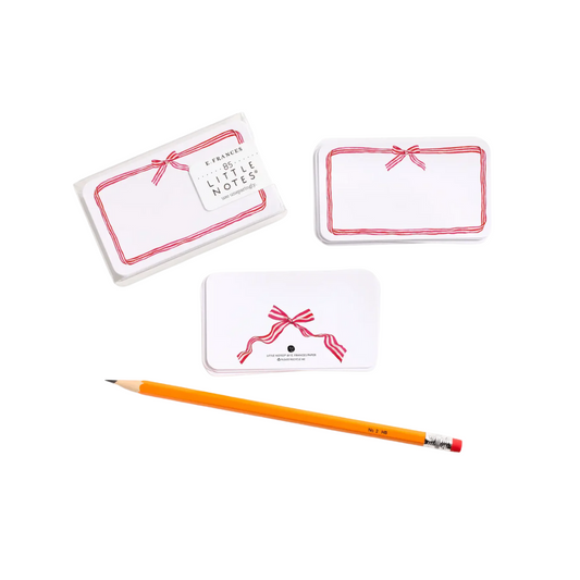 E. Frances Red Ribbon Candy Little Notes