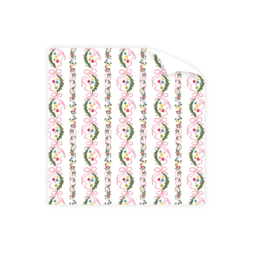 Dogwood Hill Baubles and Bows Wrapping Paper