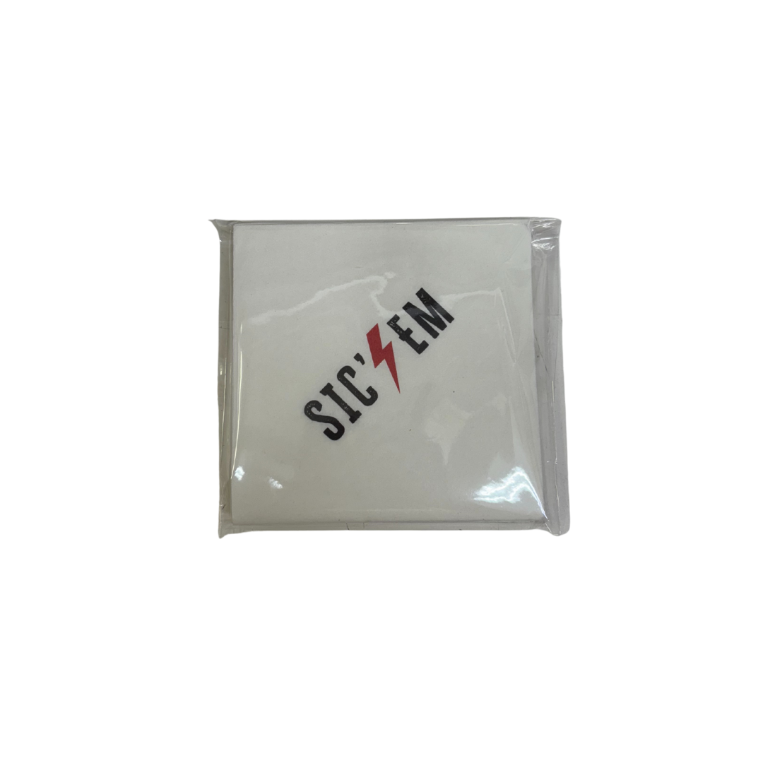 Sic' Em Cocktail Napkins