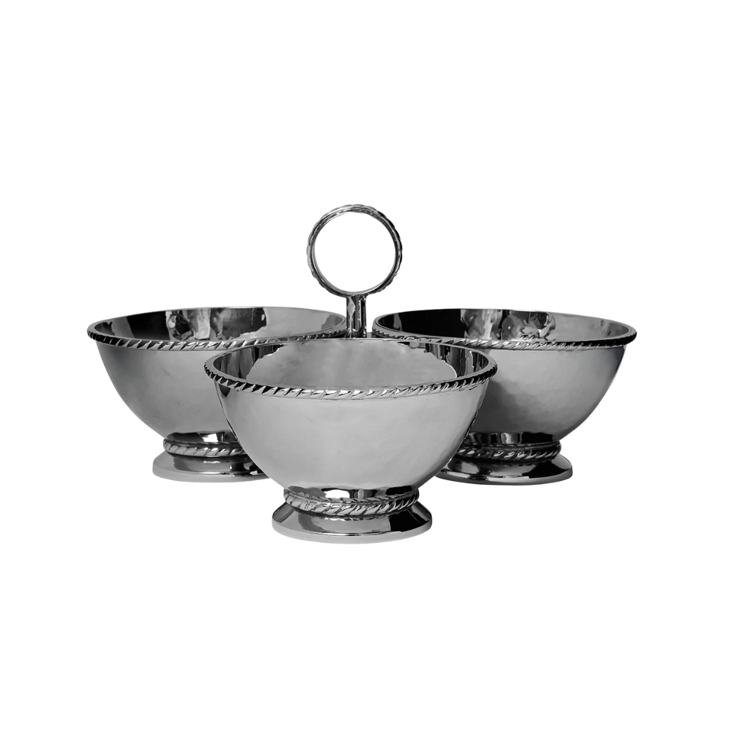 Juliska Graham Triple Cocktail Bowl