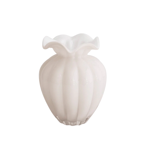 Beatriz Ball Vento Large Vase- Cream