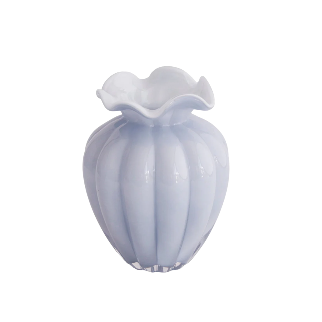 Beatriz Ball Vento Large Vase- Periwinkle