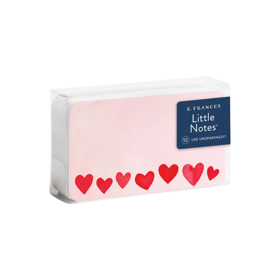 E. Frances Paper Mini Hearts Blush Little Notes Notecards