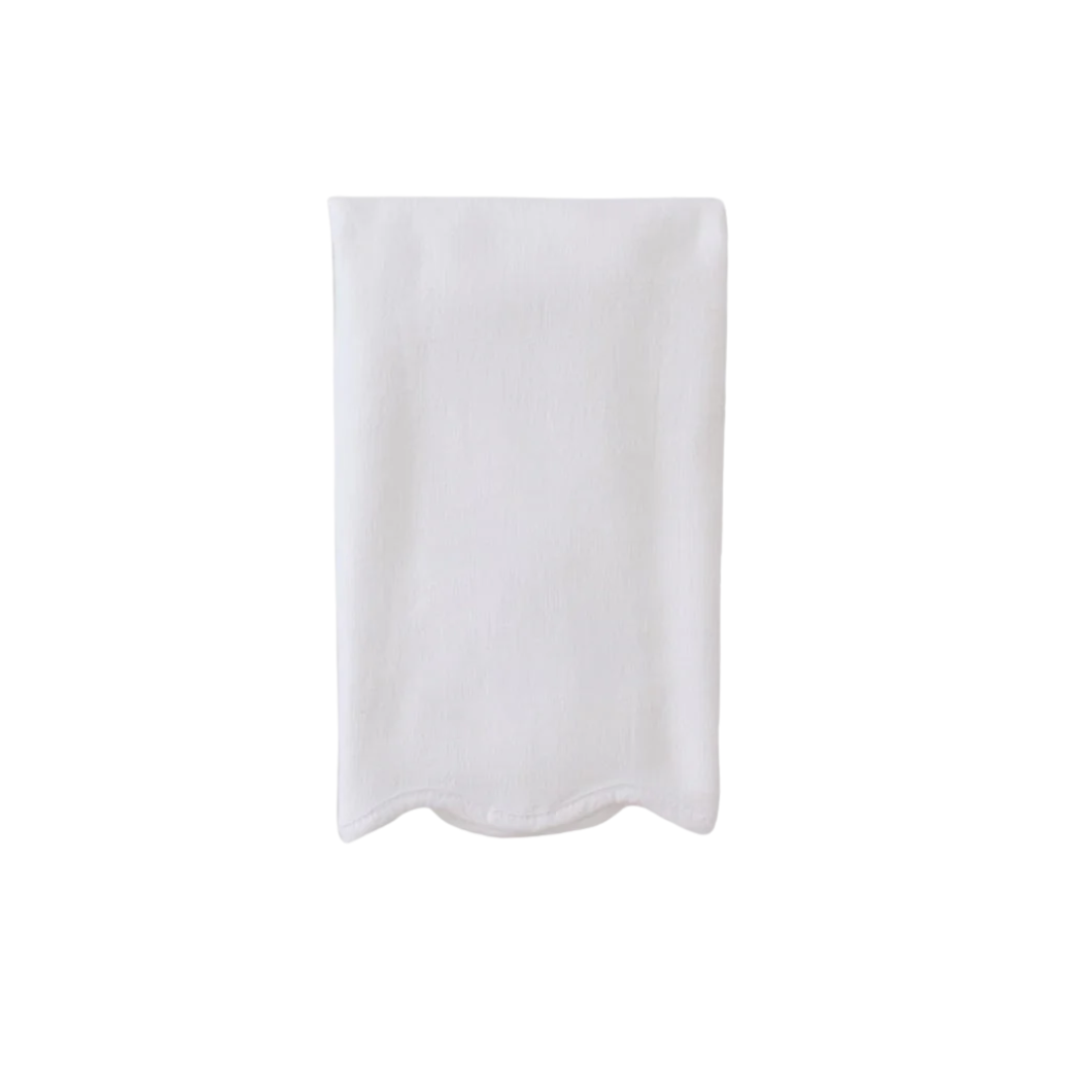 Weezie Scalloped Powder Bath Towel