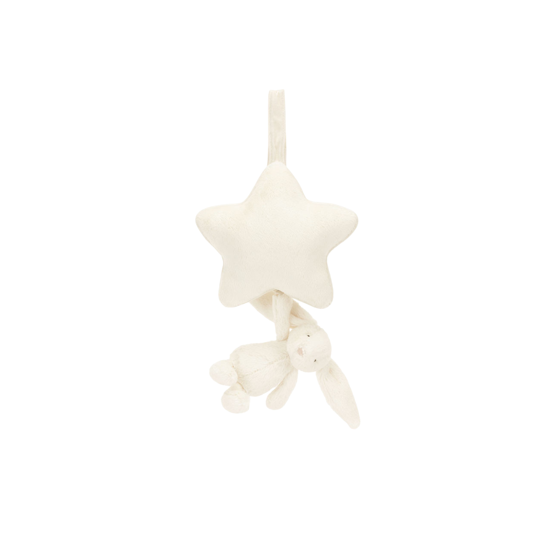 Jellycat Bashful Cream Bunny Musical Pull