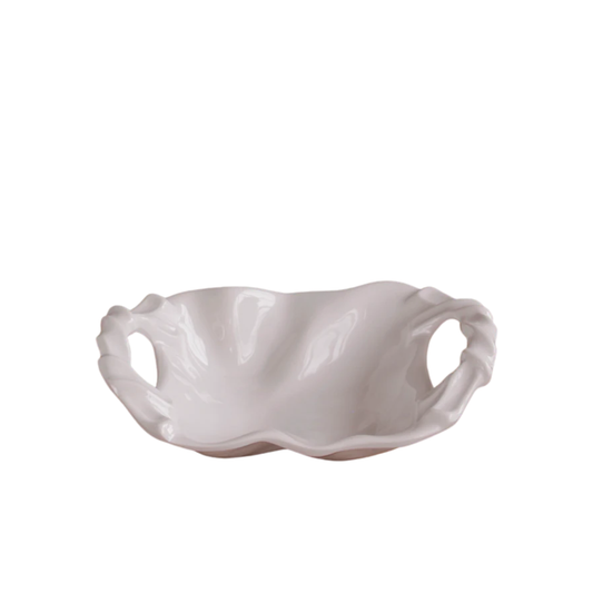 Beatriz Ball VIDA Sasha Small Bowl with Handles White