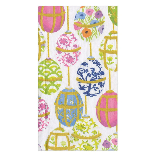 Caspari Les Oufs Guest Towel