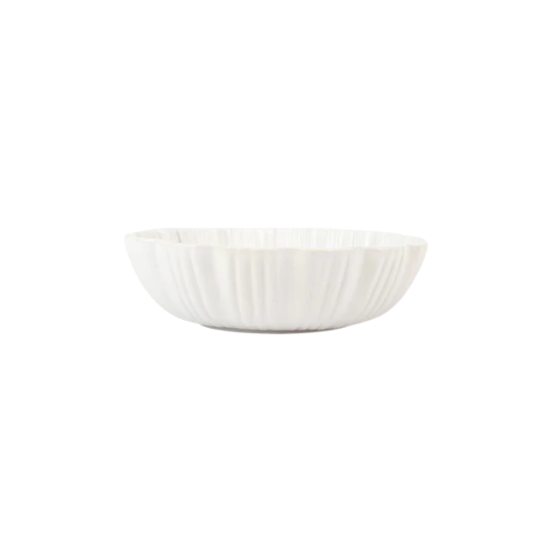 Vietri Bari White Pasta Bowl