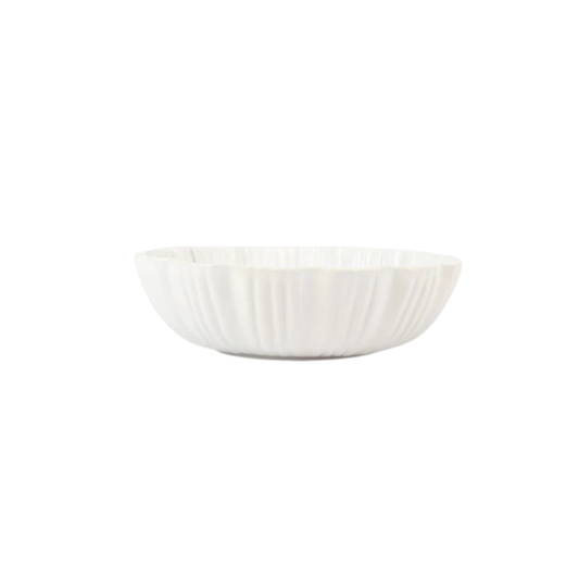 Vietri Bari White Pasta Bowl