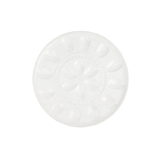 Vietri Pietra Serena Deviled Egg Tray