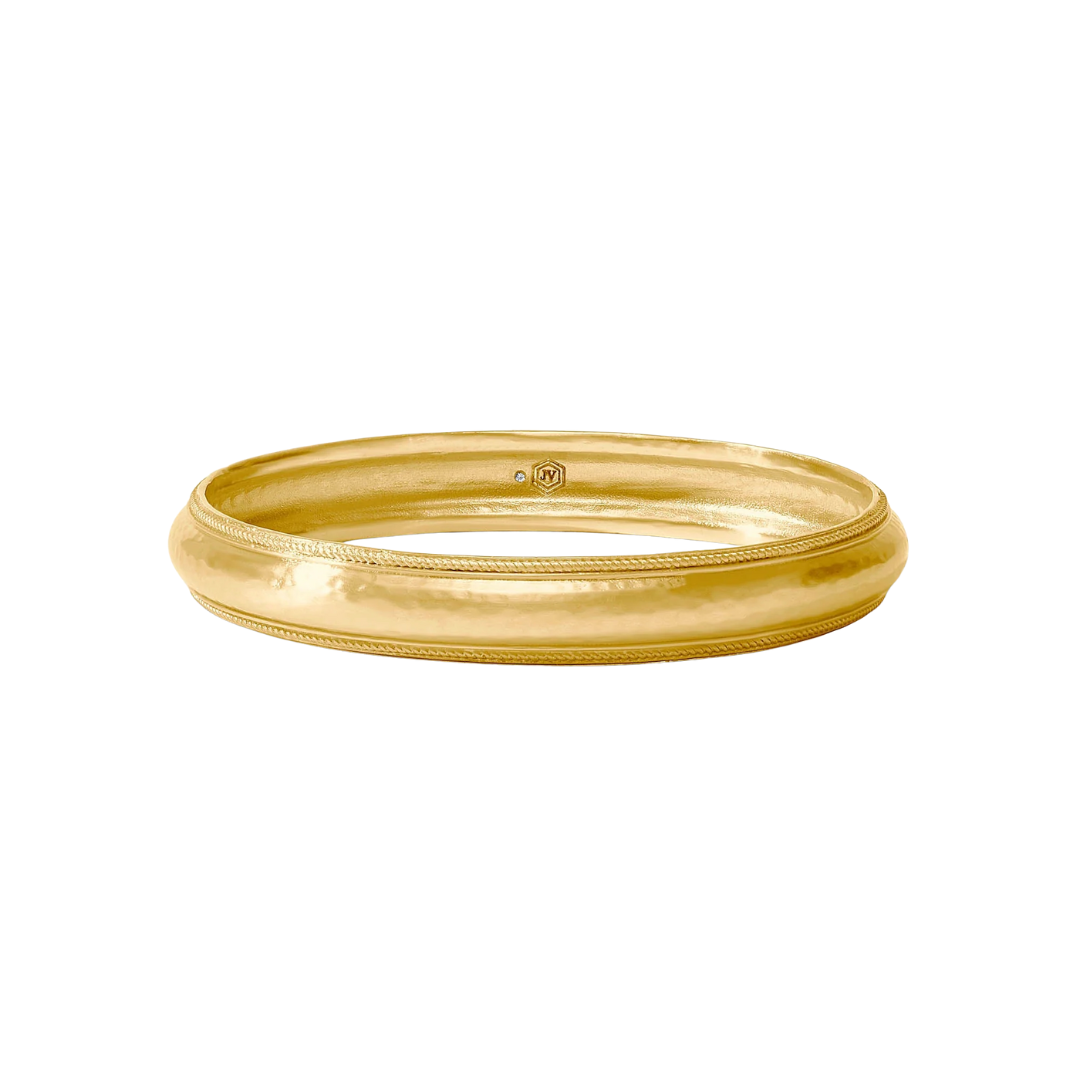 Julie Vos Cannes Gold Bangle - M