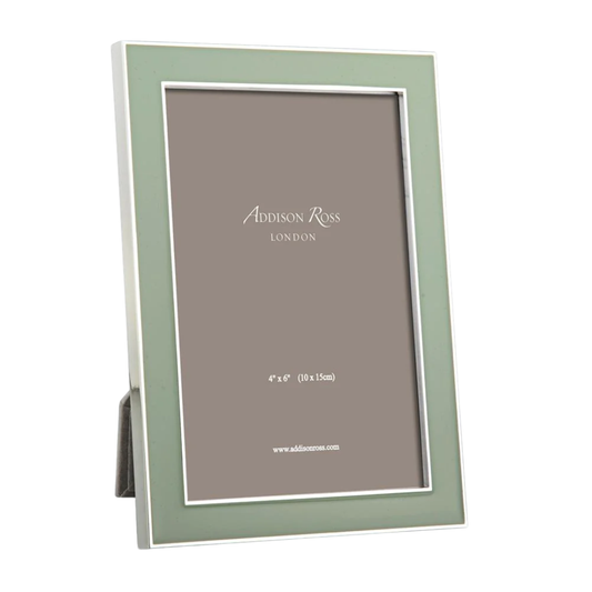 Addison Ross 4x6 Pale Sage Green Enamel Frame