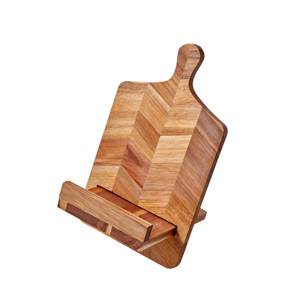 Acacia Wood Cookbook Holder