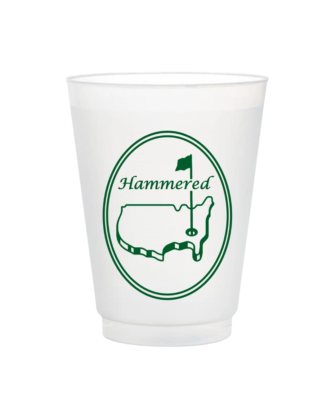 Hammered Frosted Cups