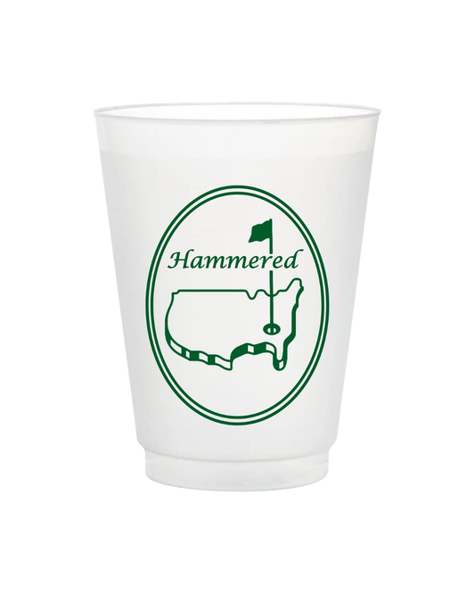 Hammered Frosted Cups