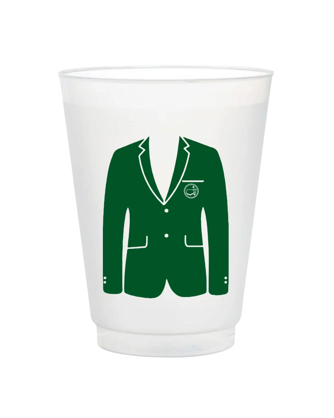 Green Jacket Frosted Cups
