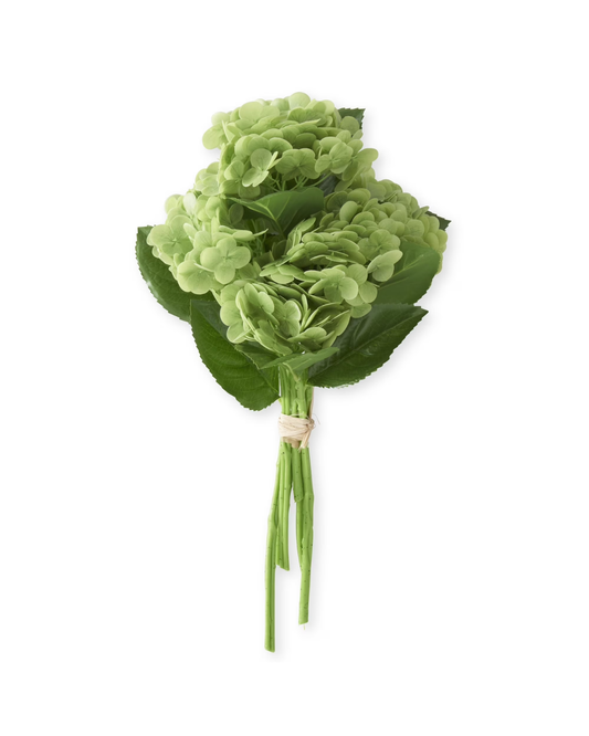 Green Real Touch Hydrangea Bundle
