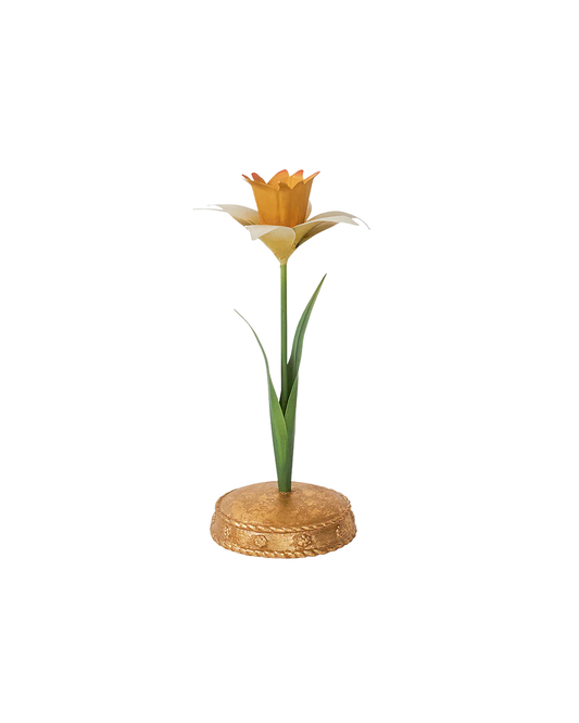 Juliska Meadow Walk Daffodil 9'' Candlestick