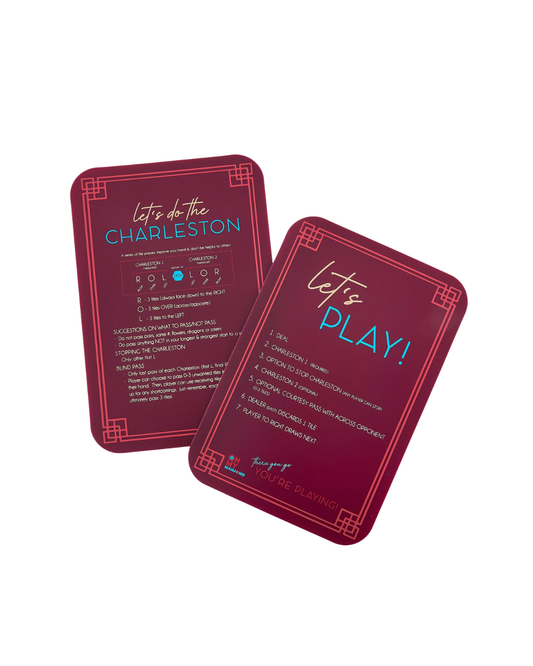 Oh My Mahjong Burgundy Shuffler