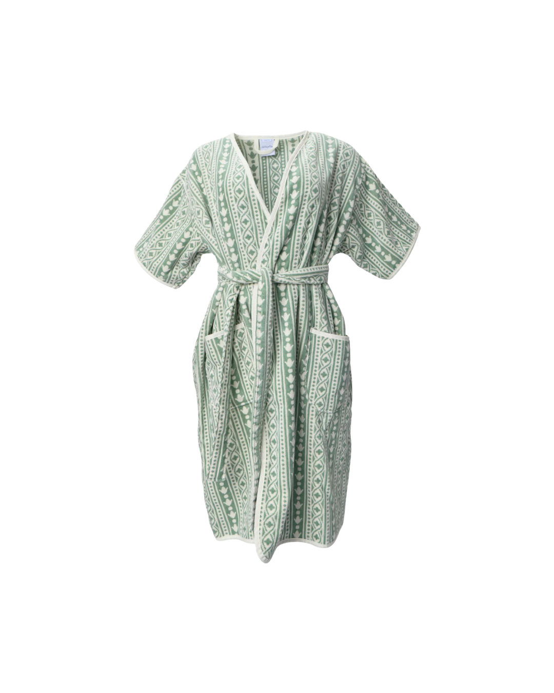 Leah OConnell x Weezie Short Patterned Robe - Georgie