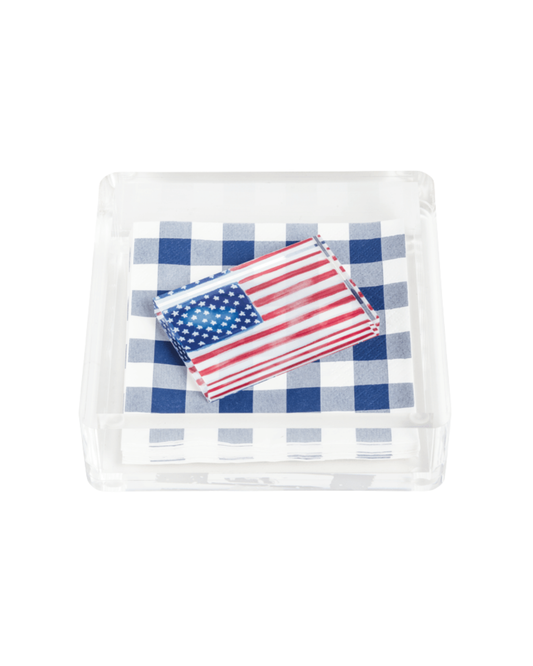 Flag Napkin Holder Set