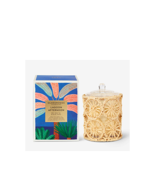 Glasshouse Fragrances Lagoon Afternoon 13.4 oz Candle