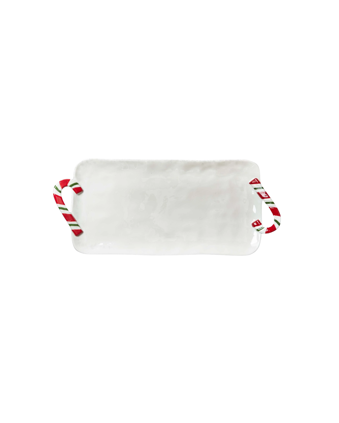 Candy Cane Rectangular Platter
