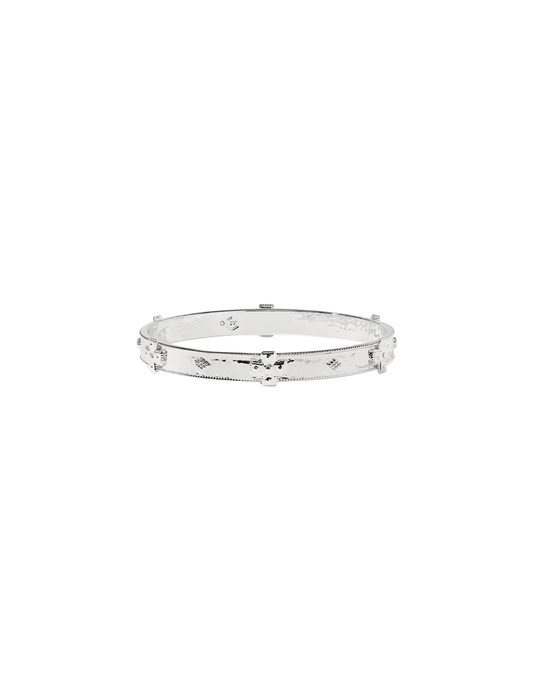 Julie Vos Canterbury Bangle - Silver - S