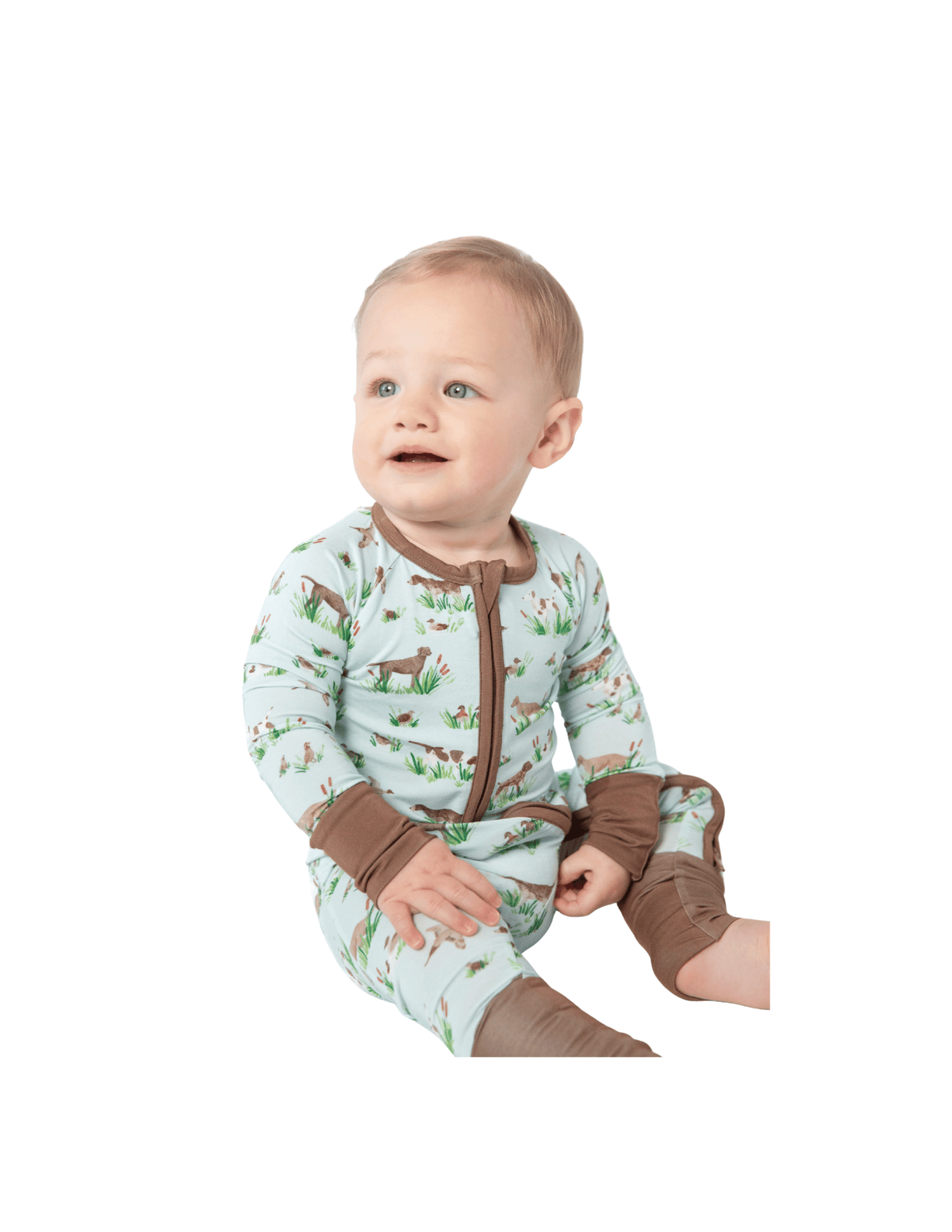 LS Zip PJs Delta Dogs