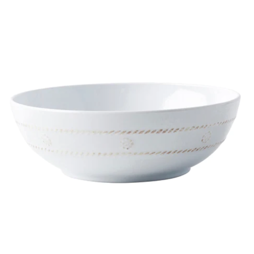 Berry & Thread Melamine Coupe Bowl - Whitewash