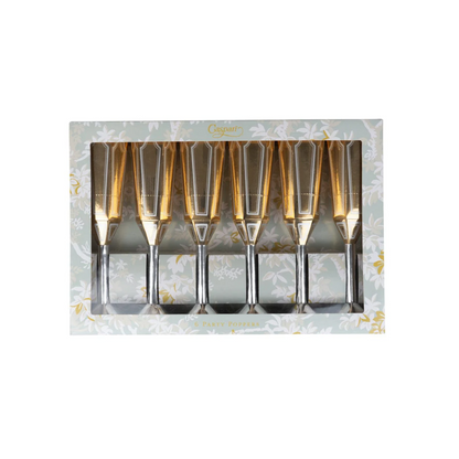 Caspari Sparkling Flutes Party Poppers