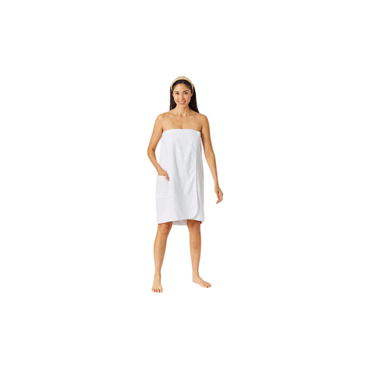 Weezie Women's Shower Wrap - White