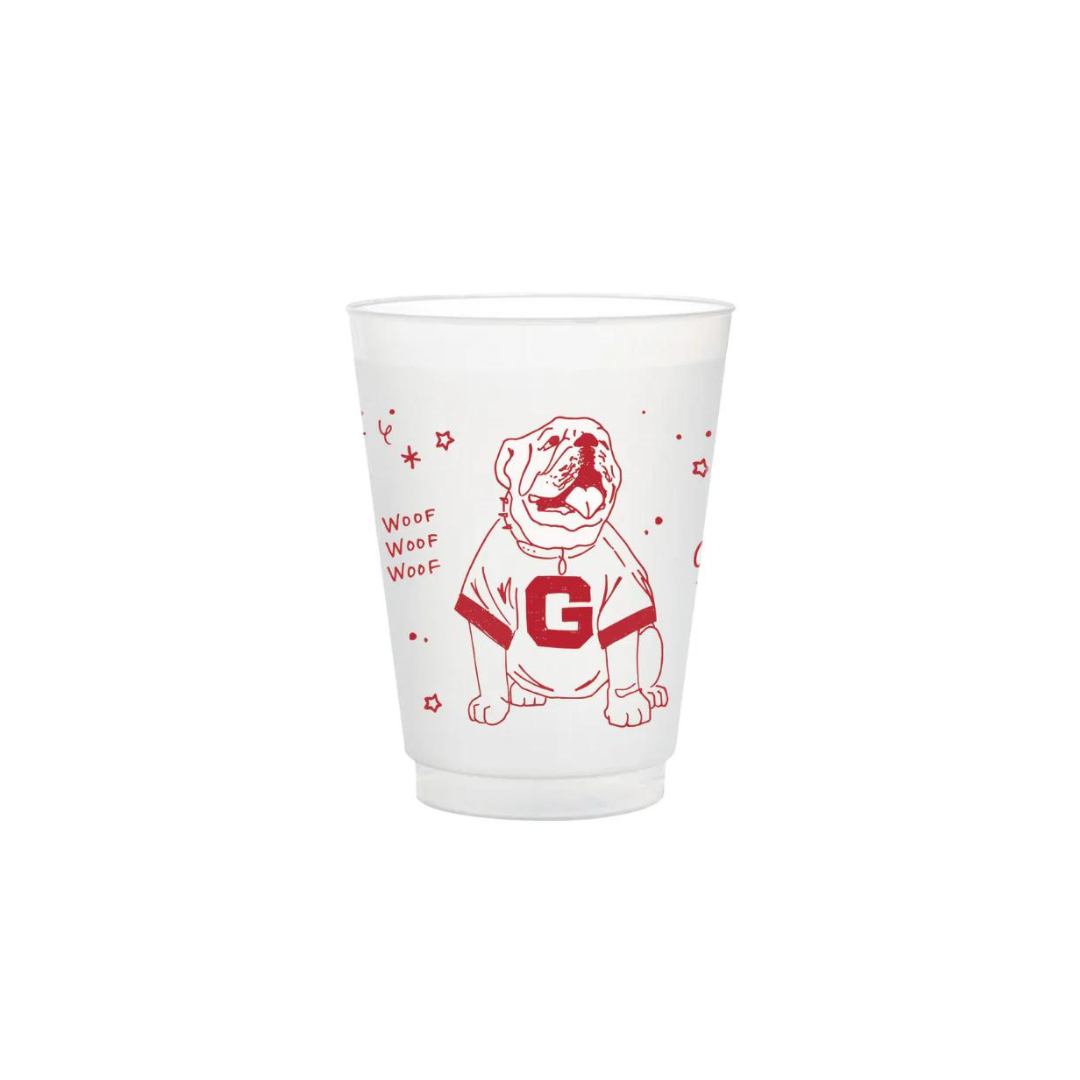 Georgia Frosted Flex Party Cup - 8 Pack